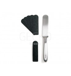 Escofina pedicura inoxidable