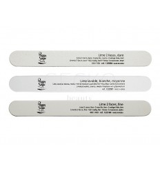 Lima para uñas 2 caras 180/180, blanco