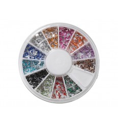 Carrusel para strass para uñas moons 600 pcs