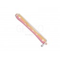 BIGUDI PLASTICO LARGO AMARILLO-ROSA 12 UNI