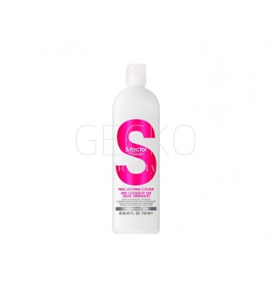 TIGI S-FACTOR ACOND. TRUE LASTING COLOUR 750 ML